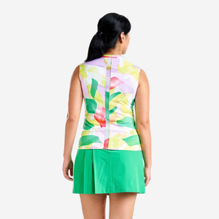 Nivo Ladies Linnea Sleeveless Polo - Classic Green