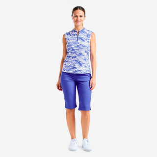 Nivo Ladies Linnea Sleeveless Polo - Cobalt