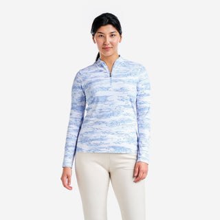 Nivo Ladies Lolita Long Sleeve Mock - Gentle Blue
