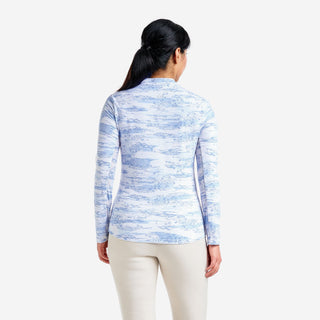 Nivo Ladies Lolita Long Sleeve Mock - Gentle Blue