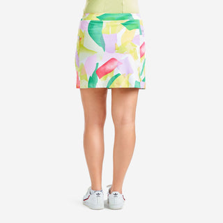 Nivo Ladies Layla Pull on Golf Skort - Classic Green