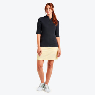 Nivo Ladies Noa II Half Sleeve Polo - Black