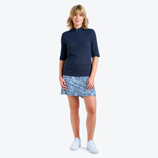 Nivo Ladies Noa II Half Sleeve Polo - Navy