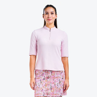 Nivo Ladies Noa II Half Sleeve Polo - Pink Sugar