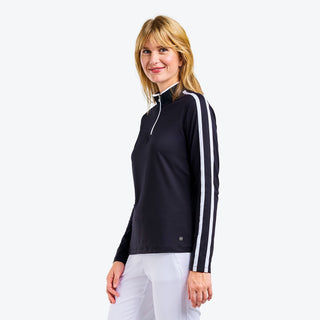 Nivo Ladies Gianna Long Sleeve Mock - Black