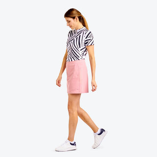 Nivo Ladies Lynda Cap Sleeve Polo - White/Black