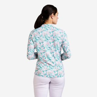 Lolita Long Sleeve Top - White Aruba
