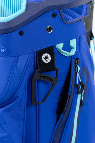 Sun Mountain Water-Resistant Stellar Cart Golf Bag - Navy, Blue & Tahiti