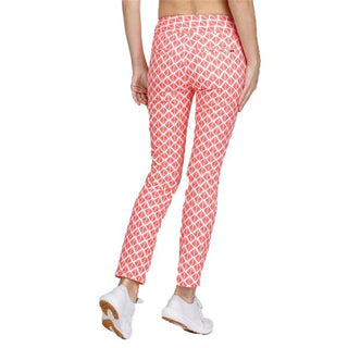Tail Mulligan Ankle Pull On Ladies Golf Trousers - Palacio Geo - 28 inch
