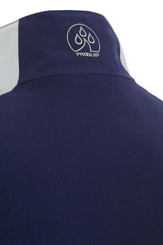 ProQuip Golf Ladies Paige Short Sleeve Rain Jacket - Navy & Silver