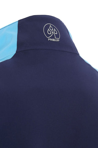 ProQuip Ladies Waterproof Golf Jacket - Paige Rain Jacket - Blue & Navy