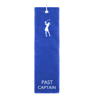 Past Captain Own Use Tri Fold Golf Towel