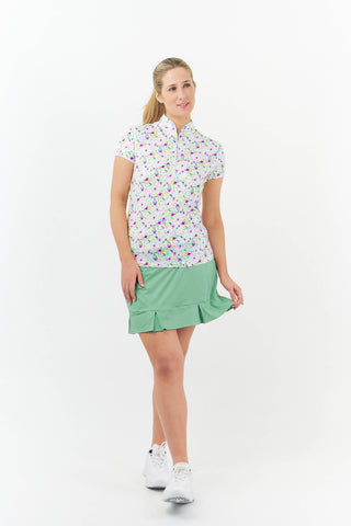 Suvi Pull-On Golf Skort - Sage Green