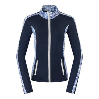 Pure Golf Breeze Ladies Golf Jacket - Peardrop Sapphire