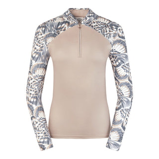 Pure Golf Maple Long Sleeve Golf Top - Kocho Dream