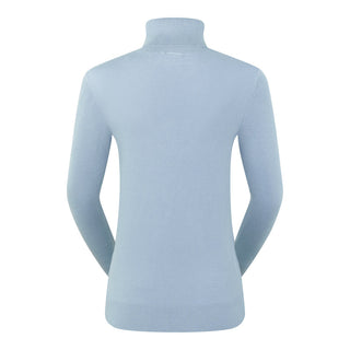 Pure Golf Super Soft Simone Golf Roll Neck - Powder Blue