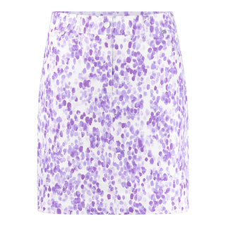 Clarity Printed Golf Skort - Violet Fields