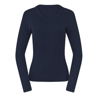 Suzie Summerweight Ladies Golf Jumper - Navy