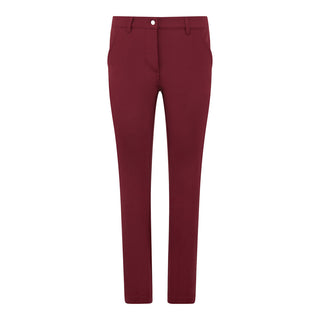 Pure Golf Bernie Lined Ladies Golf Trousers - Merlot