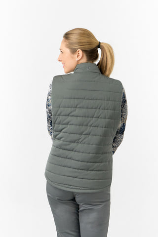 Pure Golf Ladies Eve Reversible Gilet- Quiet Glade
