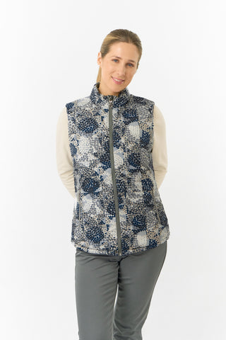 Pure Golf Ladies Eve Reversible Gilet- Quiet Glade