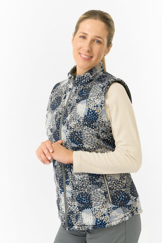 Pure Golf Ladies Eve Reversible Gilet- Quiet Glade