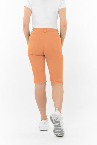 Trust2 Ladies Bermuda Golf Shorts - Cantaloupe