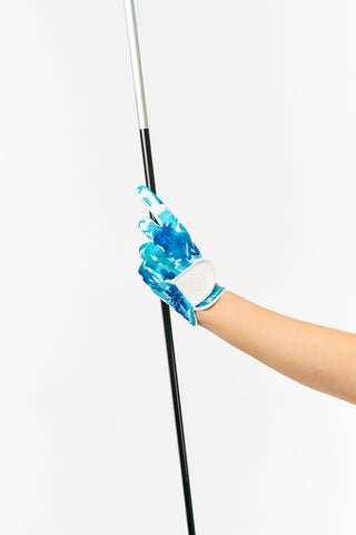 Divine Comfort Stretch Ladies Golf Glove - Water Lily