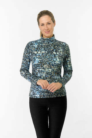 Amy Soft Roll Neck Jumper - Gilded Aspen