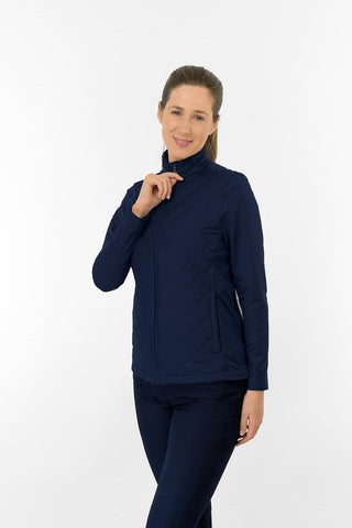 Jessica Stretch Panel Jacket - Navy
