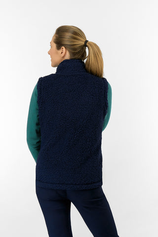 Dolly Fleece Gilet - Navy