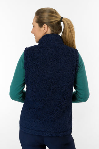 Dolly Fleece Gilet - Navy