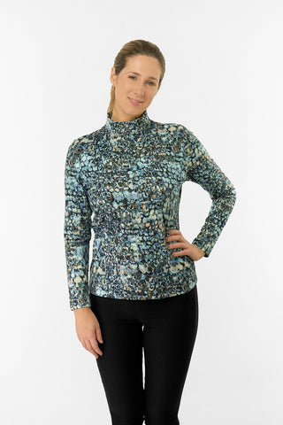 Arusha Long Sleeve Mid Layer - Gilded Aspen