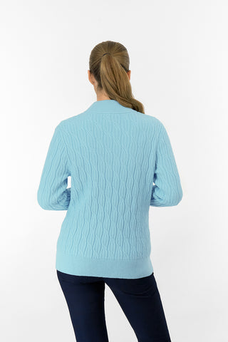 Sorrell Lined Jumper (Margot Knit) - Retro Blue