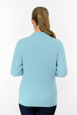 Sorrell Lined Jumper (Margot Knit) - Retro Blue