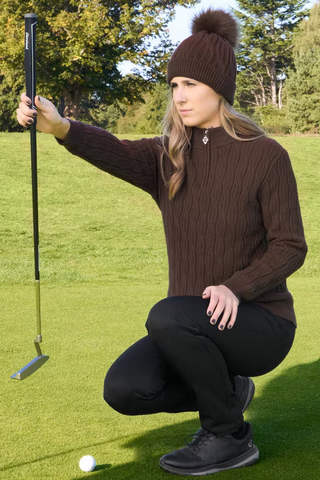 Sorrell Lined Jumper (Margot Knit) - Cocoa Powder