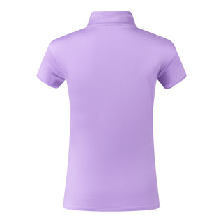 River Cap Sleeve Ladies Golf Polo Shirt - Lilac