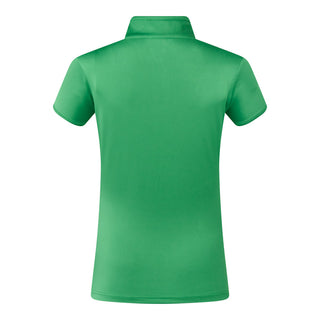 Valley Cap Sleeve Ladies Golf Polo Shirt - Emerald