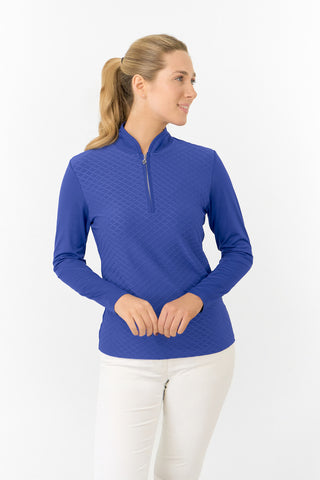 Valley Long Sleeve Mid-Layer - Yale Navy