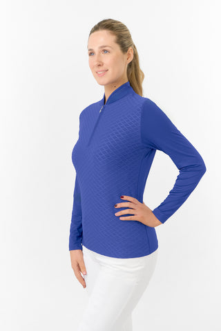 Valley Long Sleeve Mid-Layer - Yale Navy