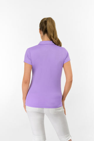 Thrive2 Short Sleeve Ladies Golf Polo Shirt - Lilac
