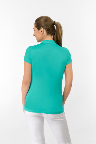 Thrive2 Short Sleeve Ladies Golf Polo Shirt - Ocean