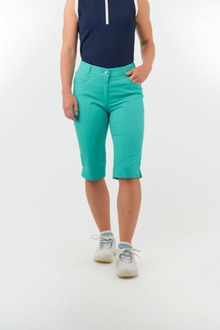 Bermuda Ladies Golf Shorts - Ocean Blue