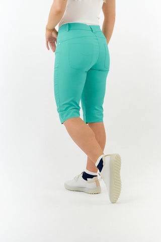 Bermuda Ladies Golf Shorts - Ocean Blue