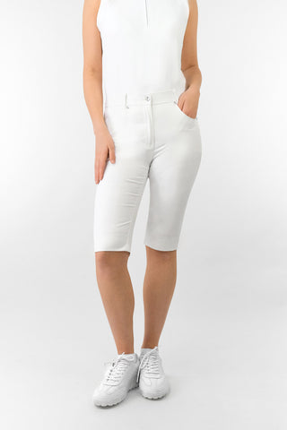 Trust2 Bermuda Ladies Golf Shorts - White