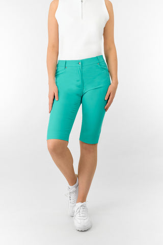 Trust2 Bermuda Ladies Golf Shorts - Ocean Blue (Aqua)