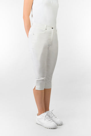 Trust2 Ladies Golf Capri's - White