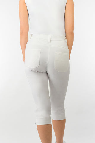 Trust2 Ladies Golf Capri's - White