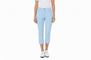 Trust2 Ladies Golf Capri's - Pale Blue