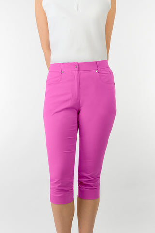 Trust2 Ladies Golf Capri's - Azalea Pink